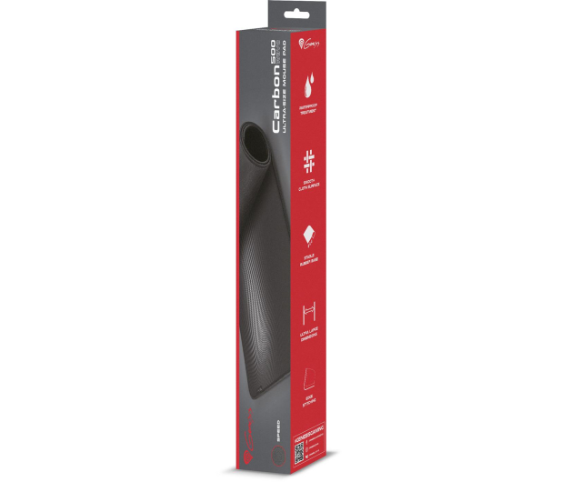 GENESIS Carbon 500 Ultra Wave 1100x450 mm dla graczy - 1077418 - zdjęcie 6